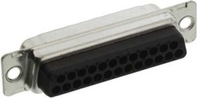 DBU-25P-K87, D-Sub Standard Connectors Low Cost Crimp Connector