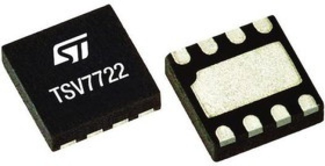 TSV7722IQ2T, TSV7722IQ2T , Operational Amplifier, Op Amps, RRO, 22MHz, 5.5 V, 8-Pin ECOPACK