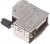 2198618-9, Backshell/Cable Clamp 45° 1 Shell Size Nickel Acrylonitrile Butadiene Styrene 2198618-9, Backshell/Cable Clamp 45° 1 Shell Size Nickel Acrylonitrile Butadiene Styrene