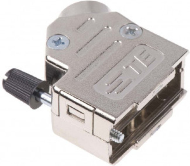 2198618-9, Backshell/Cable Clamp 45° 1 Shell Size Nickel Acrylonitrile Butadiene Styrene 2198618-9, Backshell/Cable Clamp 45° 1 Shell Size Nickel Acrylonitrile Butadiene Styrene