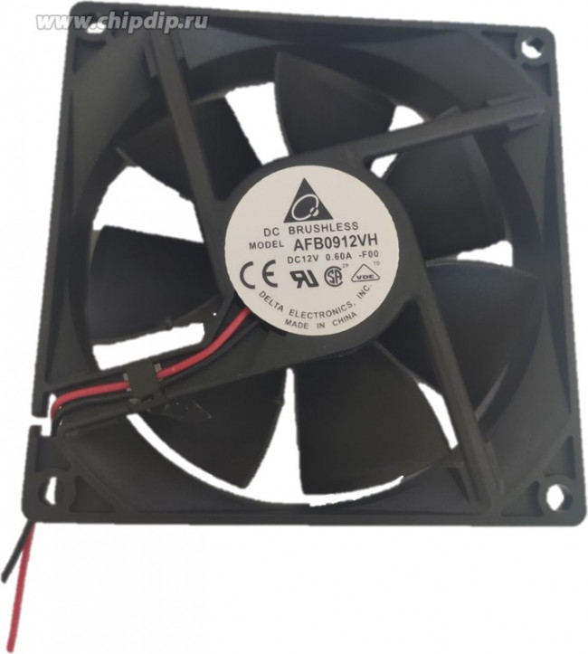 Вентилятор Delta Electronics AFB0912VH 92x25мм 12V 4.8W 0.6А OEM