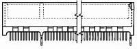 5145167-8, PCI Express / PCI Connectors CONNECTOR ASSEMBLY DUAL POSITIONS .050