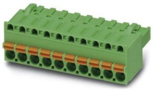 1909236, Pluggable Terminal Blocks 4 Pos 5mm pitch Plug 24-12AWG Spring