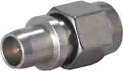 32_BMA-SMA-50-1/199_UE, RF Adapter, Straight, BMA Plug - SMA Plug, 50Ohm