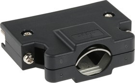 10350-52A0-008, 103 Series Polymer D Sub Backshell, 50 Way, Strain Relief 10350-52A0-008, 103 Series Polymer D Sub Backshell, 50 Way, Strain Relief