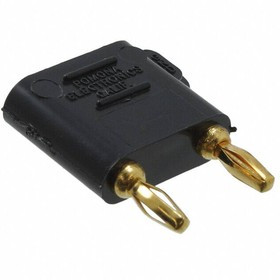 2035-0, Test Plugs &amp; Test Jacks DBL MINI PLUG BLK