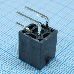 768250004, Разъем типа провод-плата, 4 усиленных контакта шаг 5.7мм угловой монтаж в отверстие