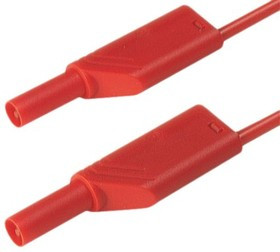 934168101, lead, 16A, 1000V ac/dc, Red, 50cm Lead Length