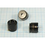 Зуммер магнитоэлектрический с генератором, размер 16x14, напряжение 3В, частота 2.3кГц, контакты 2P7