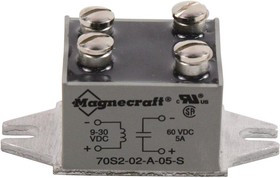 70S2-01-A-05-S, SSR, PANEL MOUNT, 60VDC, 5A