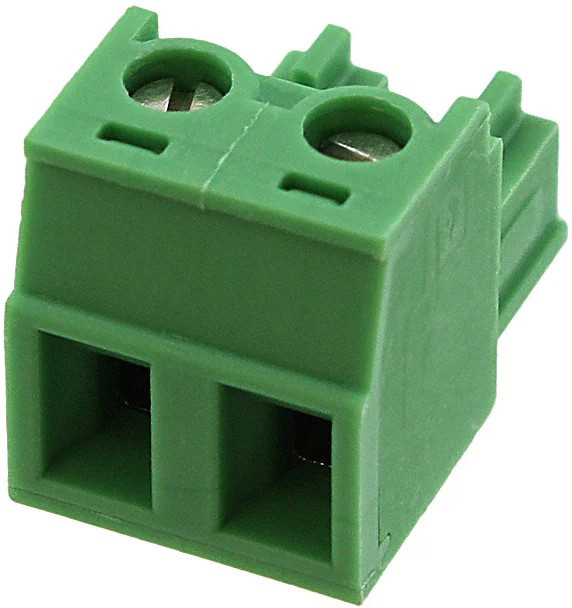1836079, 8A 2 0.14~1.5 1 14~30 5.08mm 1x2P Green - Pluggable System TermInal Block