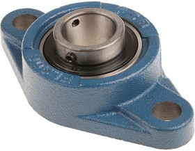 UCFL206, 2 Hole Flange Bearing Unit 30mm ID