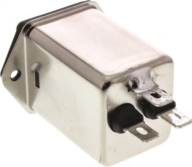 FN261-2-06, Разъем: питания AC; гнездо; "папа"; 2А; 250ВAC; на панель,винтами