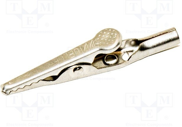 BU-60X, Зажим "крокодил", 10А, Диап.захвата макс.7,9мм, Длина 50мм BU-60X, Зажим "крокодил", 10А, Диап.захвата макс.7,9мм, Длина 50мм