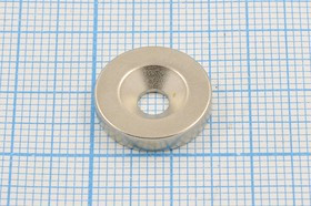 Магнит 15,0xd 4,0x 3, цилиндр, Ni, с зенковкой