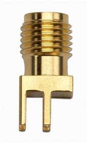 72970, RF Connectors / Coaxial Connectors SMA STRAIGHT JACK PCB RECEPTACLE EDGE MOUNT