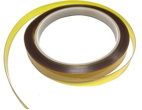Полиимидный двусторонний скотч с лайнером 0,1 х 10 мм х 1 м