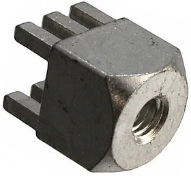 7461057, Клемма на печатную плату, втулка, M3, Латунь, Олово, REDCUBE WP-BUTR Series 7461057, Клемма на печатную плату, втулка, M3, Латунь, Олово, REDCUBE WP-BUTR Series