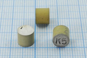 Пьезоэлемент ультразвуковой, размер 7.0x 6, форма цилиндр, марка материала ЦТС-19