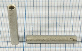 Гильза соединительная d1,4, латунь луженая, обжимная, BS-1; №9977 клемма гн+гн d1,4\\ лат луж\обж\\ BS-1