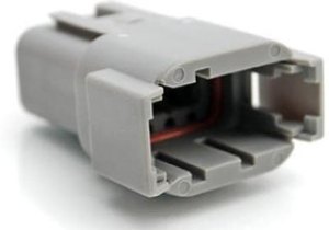 ATM04-08PD, Automotive Connectors 8 Pin Recept. Key Positn D