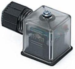 121207-0220, Circular DIN Connectors Brad mPm DIN Valve Form A Ext Thrds 2P