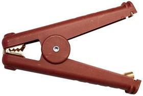 BU-102BK-2, Зажим "крокодил" Кельвина, 300А, Диап.захвата макс.41мм