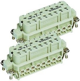 09200162816, Heavy Duty Power Connectors Han 16A-F-s 33-48 wire protection