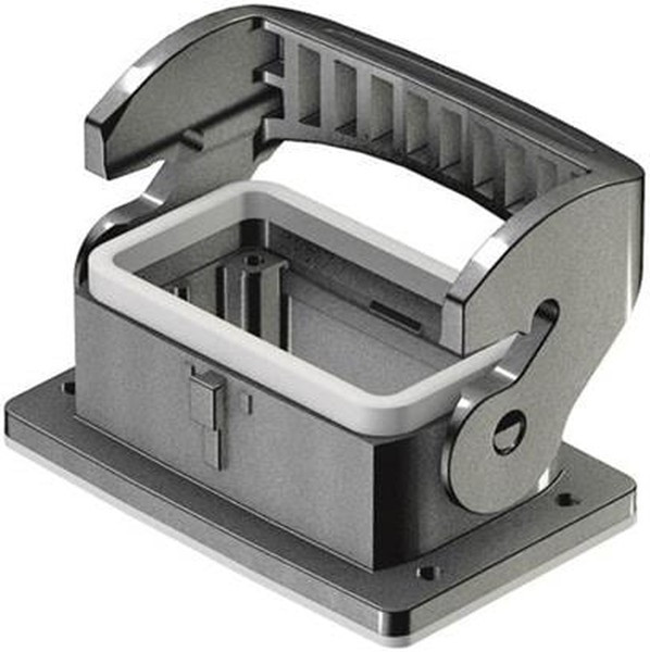 19432100340, Разъем для тяжелых условий, IP66, Нейлон (Полиамид), Армированный Стекловолокном, 1 Рычаг, 10B