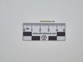 Подпружиненный контакт (pogo-pin) для тестирования диаметром иглы 1,30 мм длина 16,5 мм (P75-A2)