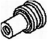 15366022, Automotive Connectors Single Wire Seal