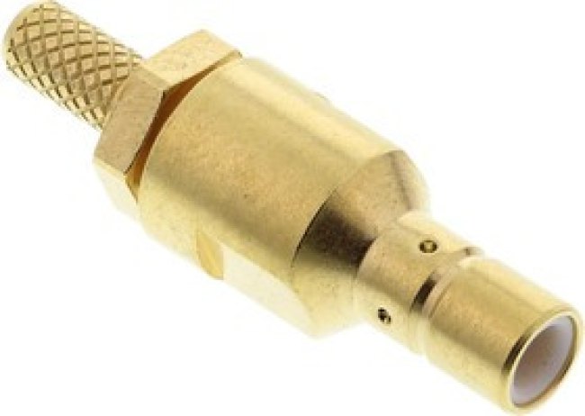 R114239000W, 50 Straight Cable Mount, SMB Connector, jack