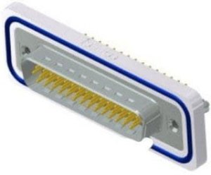 6HDD44PAR99E20X, D-Sub Standard Connectors 44P M HD WATER RESISTANT PC TAIL 4-40 R.SPACER/CLIP