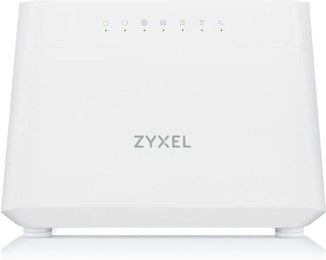 Wi-Fi роутер ZYXEL DX3301-T0, AX1800, VDSL2/ADSL2+, белый [dx3301-t0-eu01v1f]