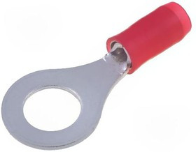 320571, PIDG Insulated Ring Terminal, M6 Stud Size, 0.26mm² to 1.65mm² Wire Size, Red 320571, PIDG Insulated Ring Terminal, M6 Stud Size, 0.26mm² to 1.65mm² Wire Size, Red