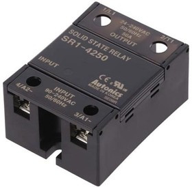SR1-4250, Реле: полупроводниковое, Uупр: 90-240ВAC, 50А, 24-240ВAC, винтами SR1-4250, Реле: полупроводниковое, Uупр: 90-240ВAC, 50А, 24-240ВAC, винтами