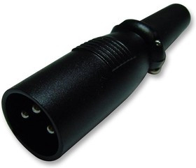 PSG01813, Аудио разъем XLR, 3 контакт(-ов), Штекер