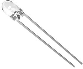 521-9901-802F, Светодиод, Белый, Сквозное Отверстие, T-1 (3мм), 20 мА, 3.5 В, 1.1 кд