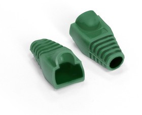 Колпачок ExeGate BC45-100-GN изолирующий для коннектора RJ-45, зеленый (100шт)