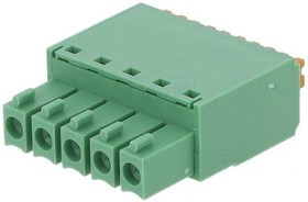15EDGKN-3.5- 05P-14-1000AH, Разъемный клеммник, 3,5мм, Кол-во полюс: 5, прямой, вилка, "мама"