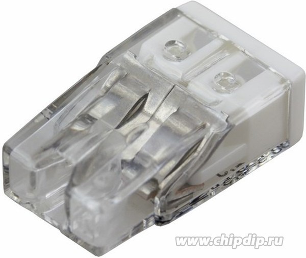 07-5131, 2273-202 Экспресс-клемма 2-проводная до 2,5 мм², (100 шт./уп.) 07-5131, 2273-202 Экспресс-клемма 2-проводная до 2,5 мм², (100 шт./уп.)