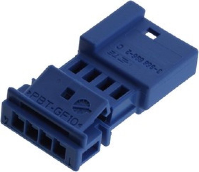 3-968696-2, Automotive Connectors MQS STIFT-GEH 4P