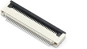 Разъем FPC Flip-Lock 0510-32RLGF 32 pin высота 1мм шаг 0,5мм