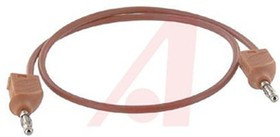 BU-2929-M-20-2, Test lead, 20A, 3kV, Red, 50cm Lead Length