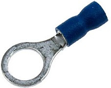 НКИ 2.5 8, наконечник кольцевой изолированный под винт М8 на провод 1.0-2.5мм2 (SG57611,8-0036,(VR2-