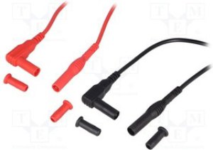 TL809, Измерительный провод, черный и красный
