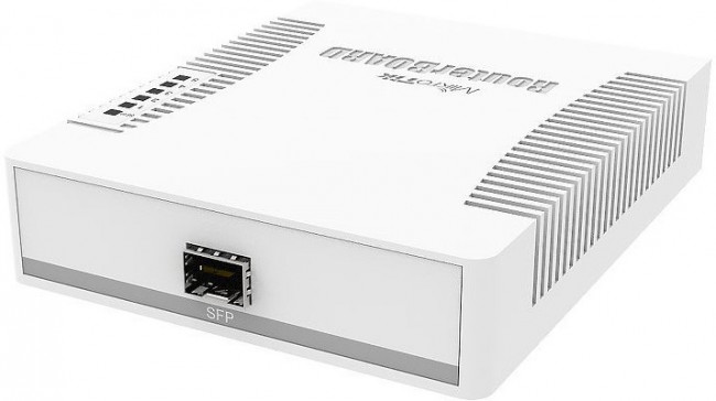 Mikrotik RB260GS CSS106-5G-1S - коммутатор RouterBOARD 260GS 5-port Gigabit smart switch with SFP cage, SwOS