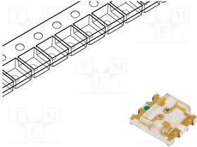 S155SGC-2S-2A, LED; SMD; 3227; red/yellow-green; 3.2x2.7mm; 120°; ?d: 570nm,640nm