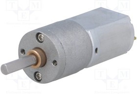 POLOLU-3705, Двигатель: DC, с редуктором, 6ВDC, 2,9А, Ось: D профиль, 125: 1