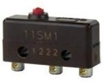 11SM1, Switch Snap Action N.O./N.C. SPDT Pin Plunger 5A 250VAC 1.39N Screw Mount Solder 11SM1, Switch Snap Action N.O./N.C. SPDT Pin Plunger 5A 250VAC 1.39N Screw Mount Solder